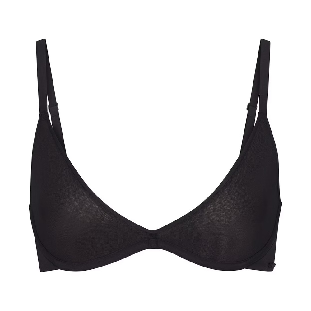 Skims Weightless Scoop Bra 38DD-Onyx